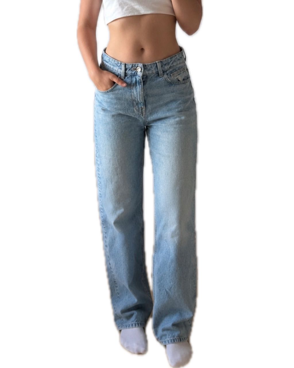 Zara ZARA Jeans | Gr. 36 | Wide Leg | Hellblau | Wie neu Size 36