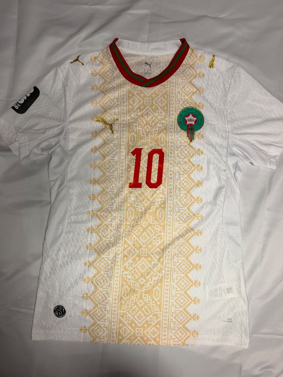 PUMA WM Trikot 2026 | Marokko - Auswärts | #10 Brahim Size M