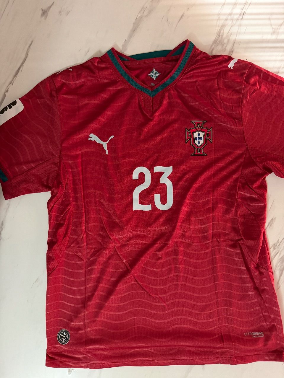 Puma WM Trikot 2026 | Portugal - Heim | #23 Vitinha Size M