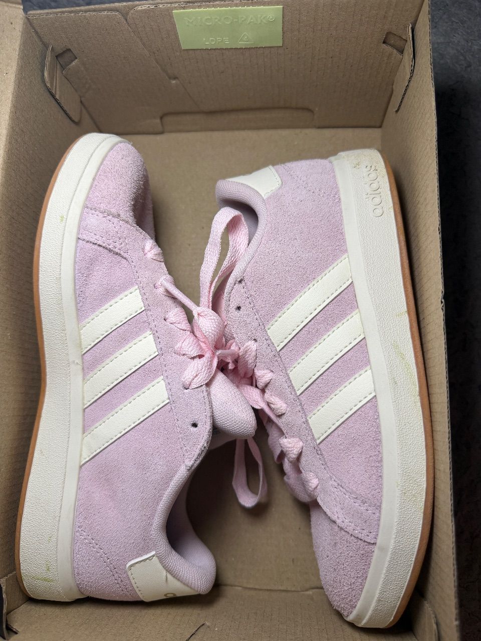 Adidas  Adidas VL Court 3.0 Sneaker in Rosa Size 34