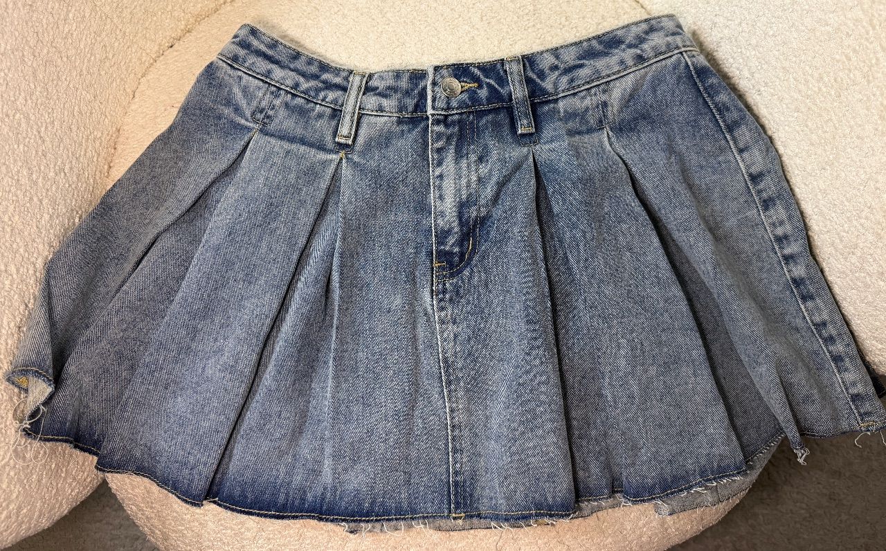 shein  Jeans-Faltenrock  Size L
