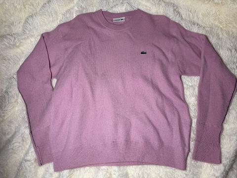 Lacoste Lacoste Pullover in Rosa, Größe 38 Size 38