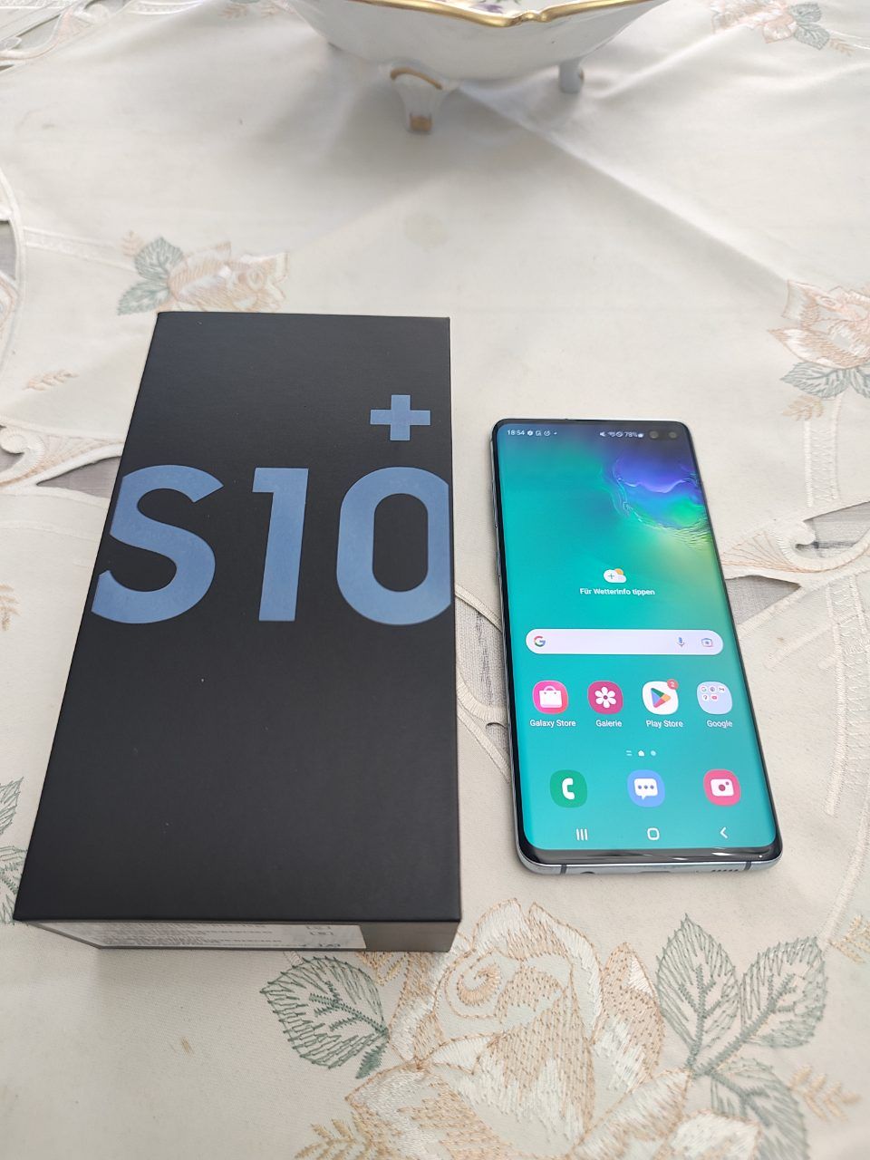 Samsung Samsung Galaxy S10+ | 128 GB / 8 GB RAM | Prism Blue Sehr Gut