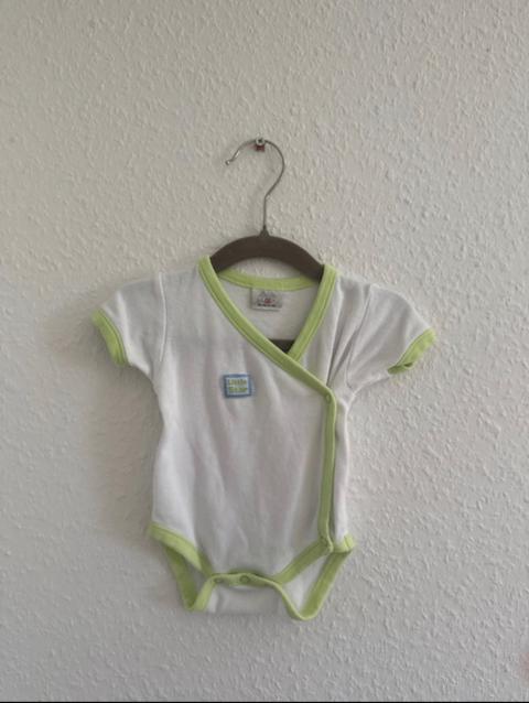 little star little star Body | weiß/grüs | Gr. 56 Size 56