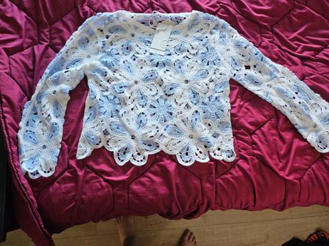 Miss Charm Paris Kurzpulli Blume Gr.42 Size L