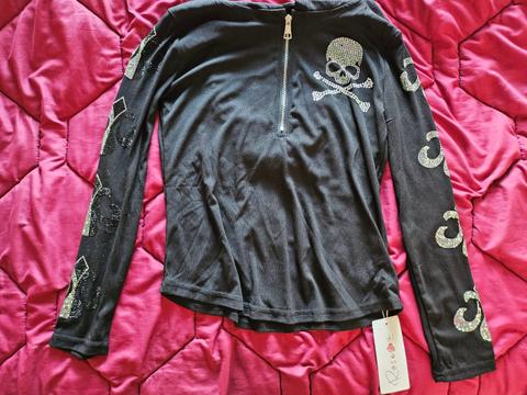 Rose Shirt langärmlig Gr. 42 Size M
