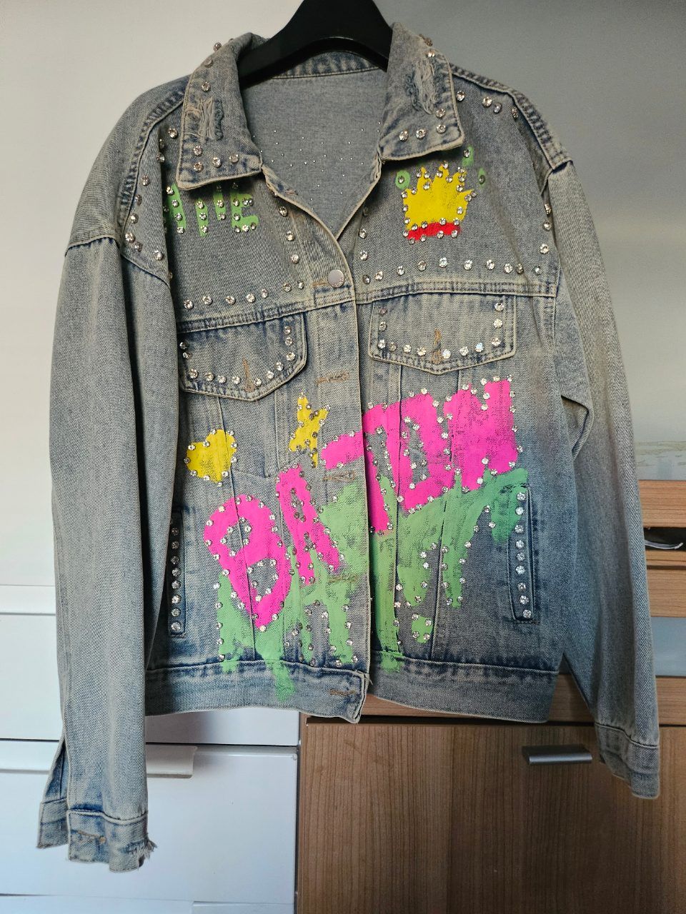 Jeansjacke Gr. 42-44  Size L
