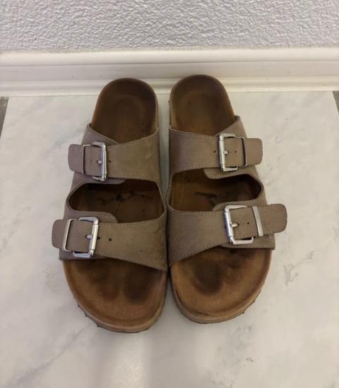 Deichmann Schlappen getragen Size 38