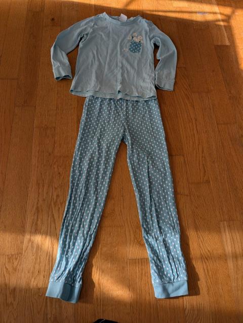 L&D 2teiliger Schlafanzug Blumen Size 110