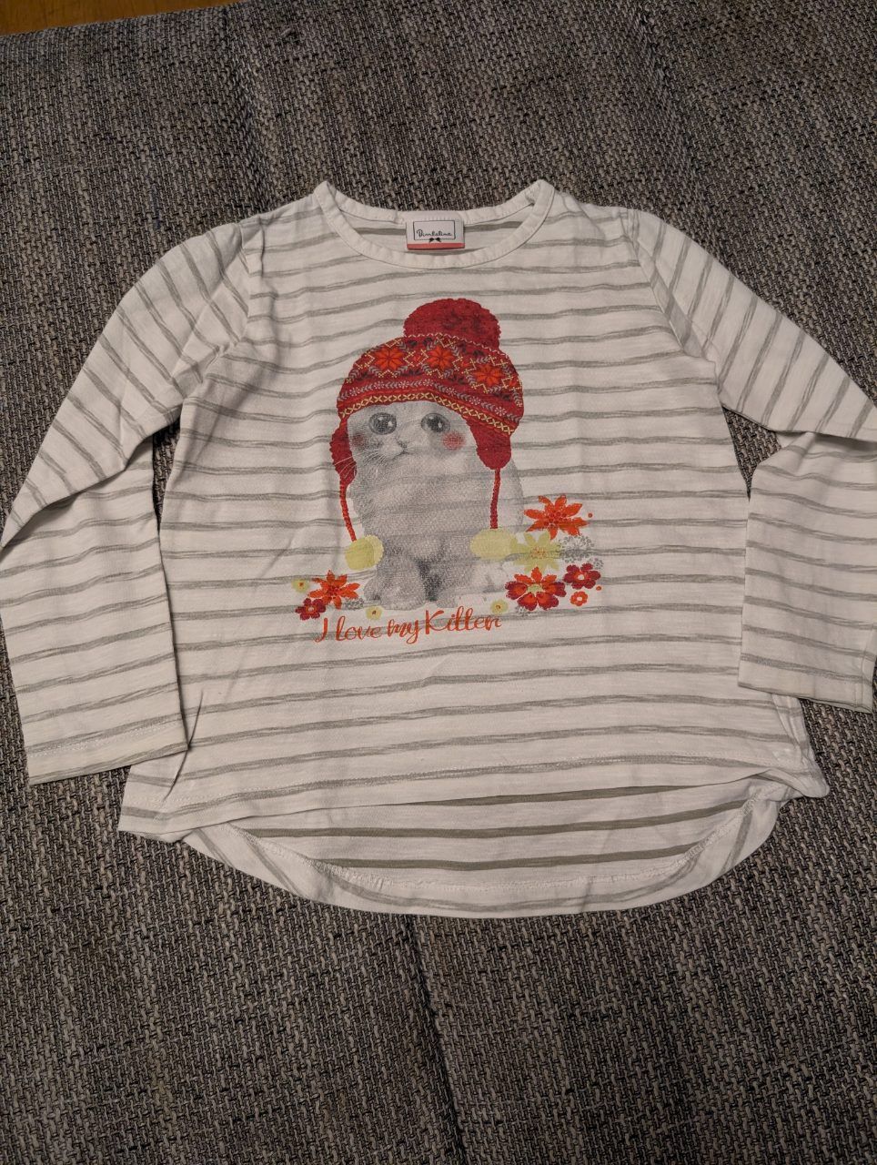 Bimbalina Longsleeve Katze mit Mütze  Size 110
