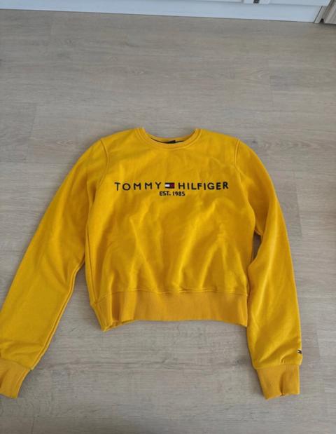 Tommy Hilfiger TH Pullover in gelb Size S