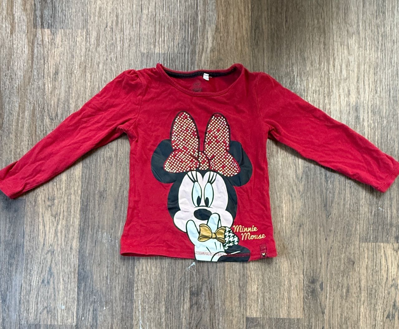 C&A Minnie Mouse Langarmshirt Size 116