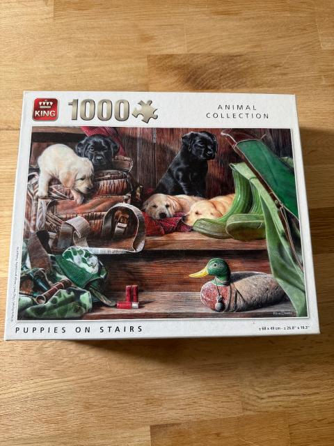King Puzzle 1000 Teile Animal Collection