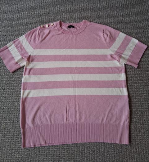 Ohne Marke Damen C&A Kurzarm Pullover Größe XL Size XL