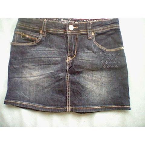 Ohne Marke Here & There Mädchen Jeansrock Größe 140 Size 140