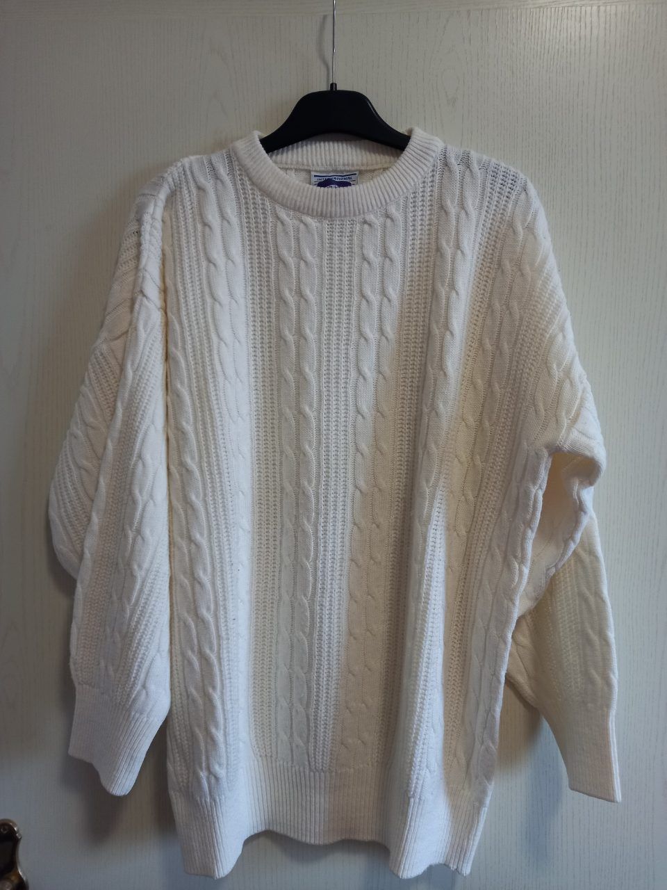 Ohne Marke Schöner Herren Winter Strickpullover Größe 48 / 50 Size 48