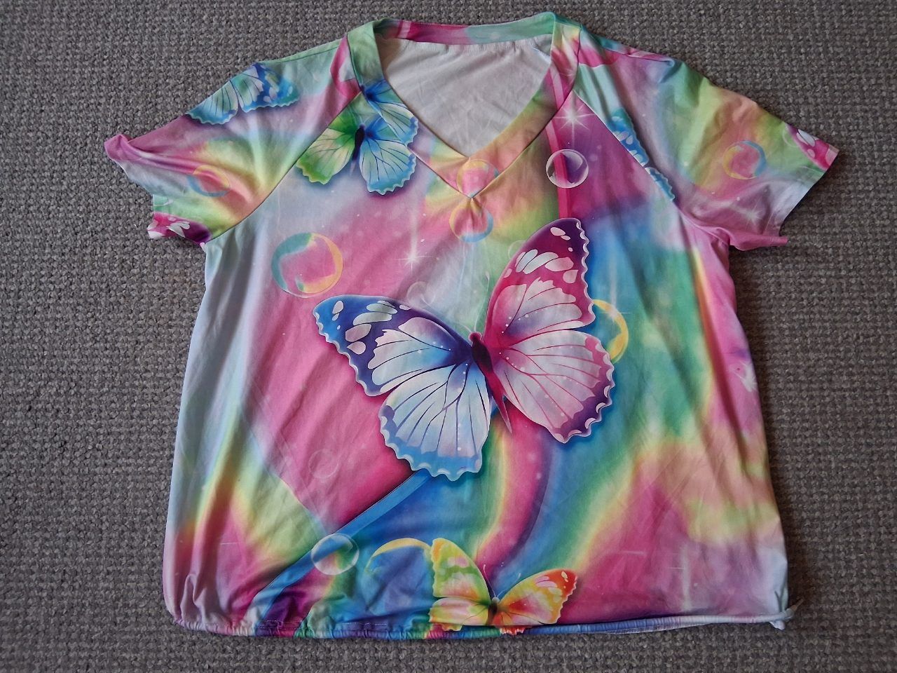 Ohne Marke Damen-T-Shirt in 1XL Size XL