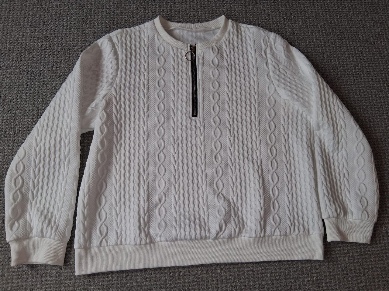 Damen Pullover Herbst/Winter – Größe XXL in Weiß Size XXL