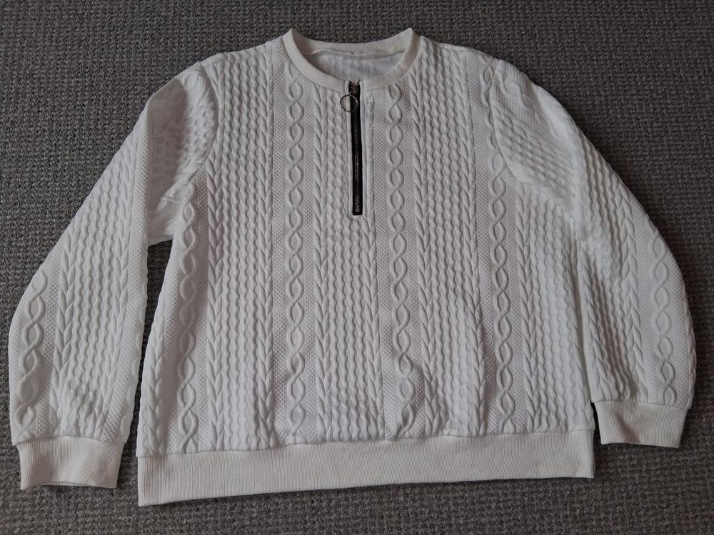 Damen Pullover Herbst/Winter – Größe XXL in Weiß
