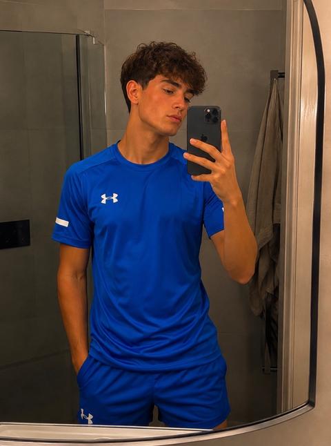 Under Armour Blaues Under Armour Sommer Set Size M
