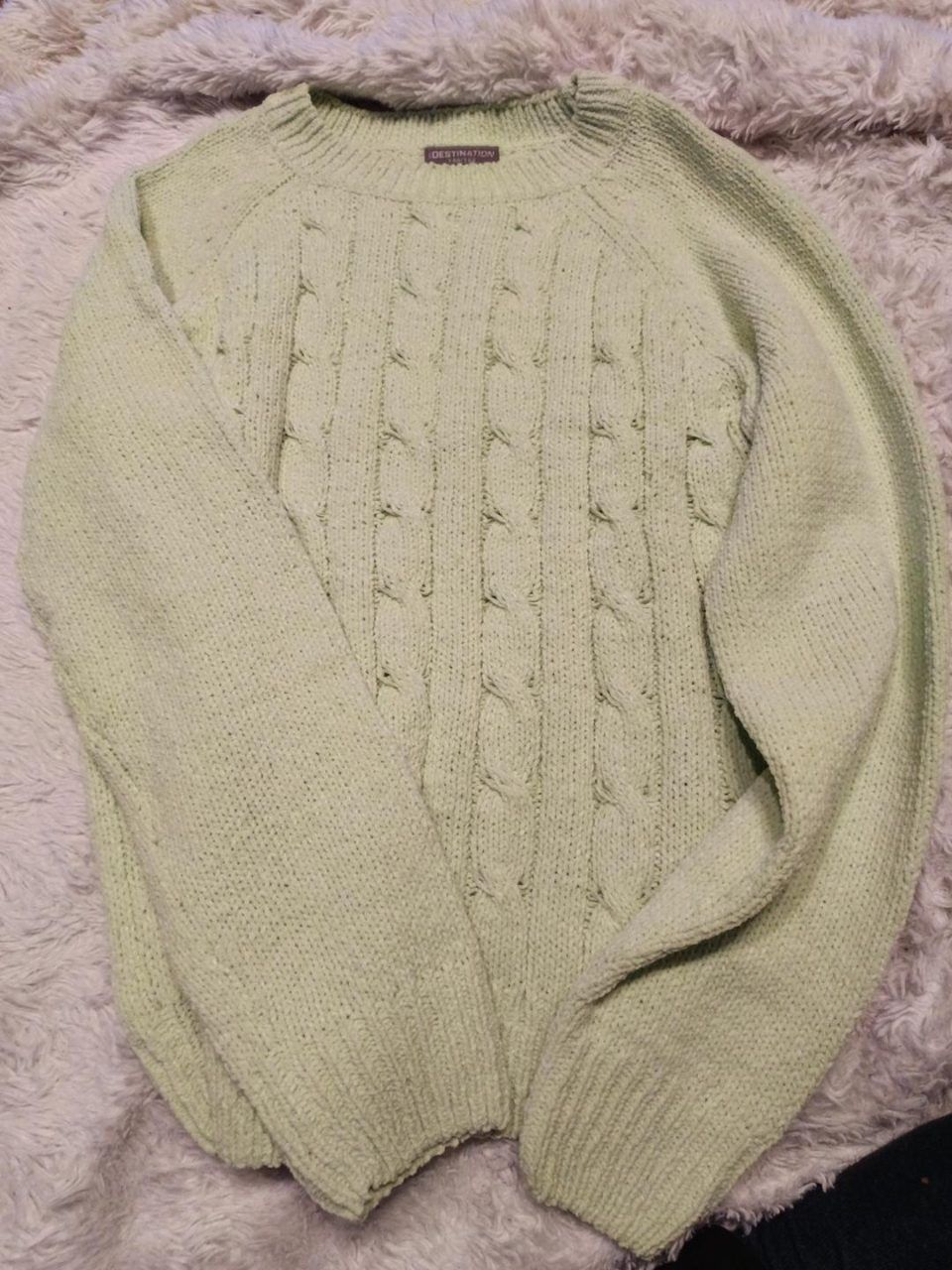 Destination Grüner Strickpullover Gr. 146/152 – Destination Size 152