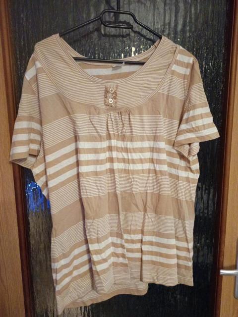 Ohne Marke Beiges Oberteil Size XL