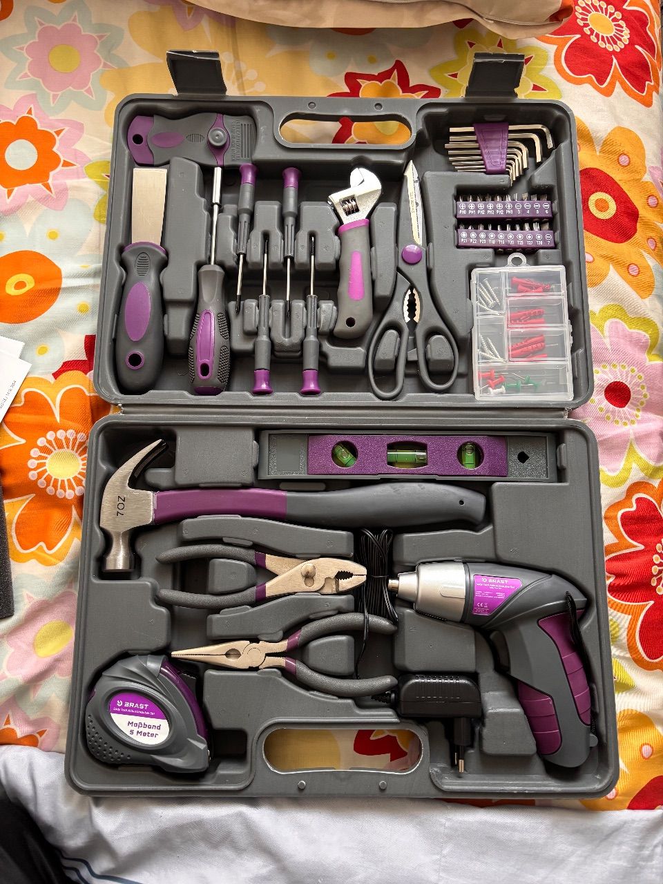 Ohne Marke Akkuschrauber Set für Ladys