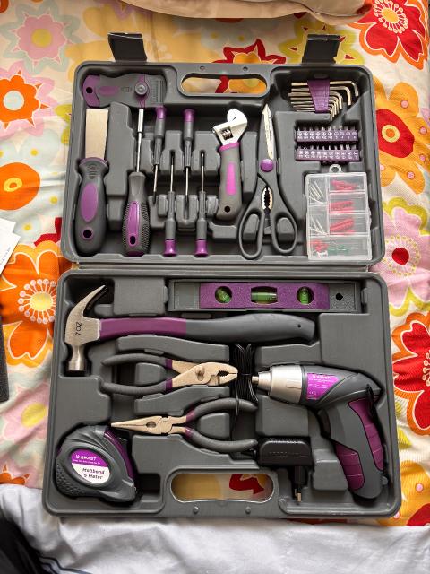 Ohne Marke Akkuschrauber Set für Ladys