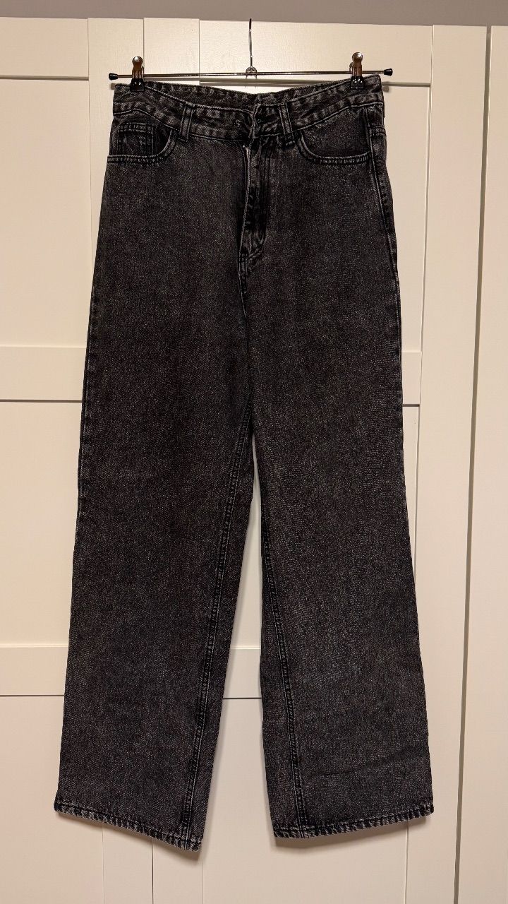 Shein Schwarz-graue Jeans - Größe M Size M