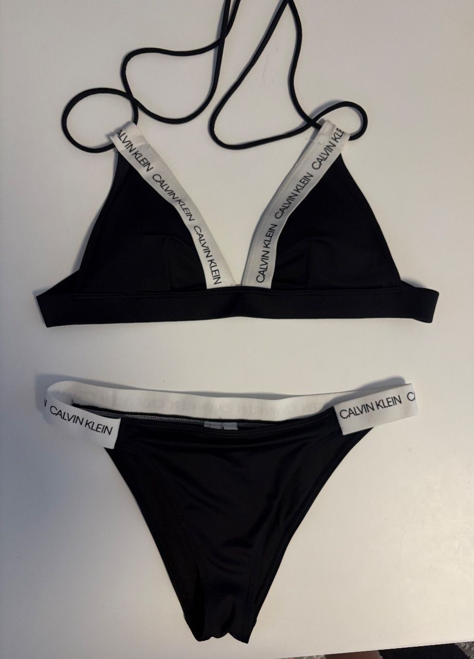 Calvin Klein Original Calvin Klein Bikini Set in Schwarz (Größe M) Size M