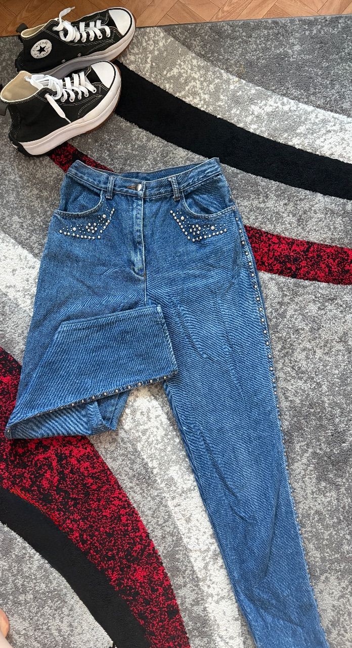 Teen Club High Waist Jeans /100% Baumwolle Size S