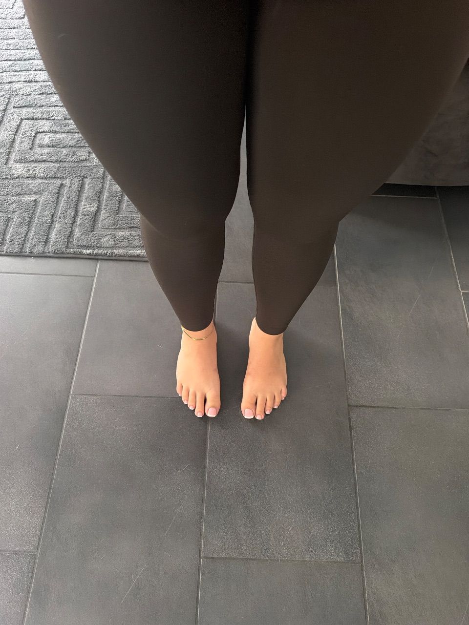 Braune Leggings  Size M
