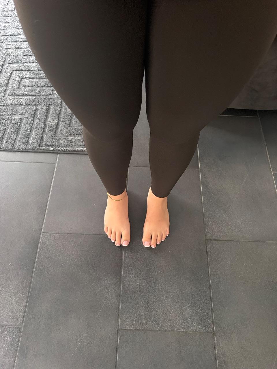 Braune Leggings