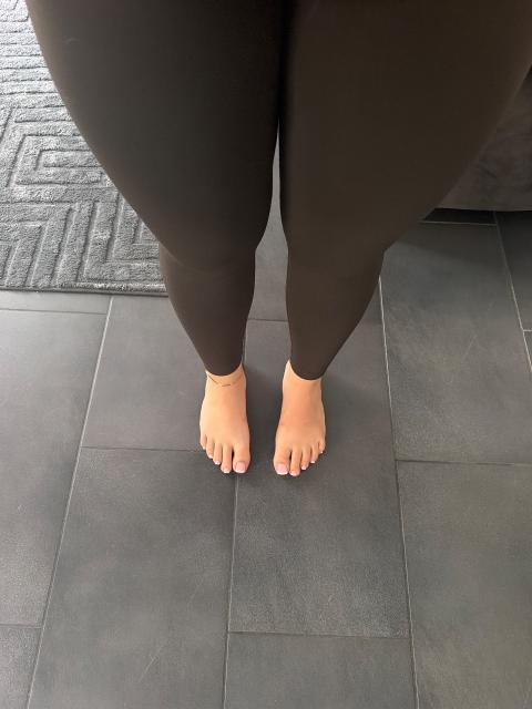 Braune Leggings Size M