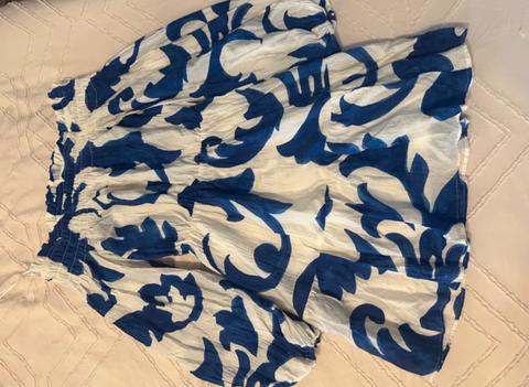 H&M Kleid – Blau/Weiß Size 38