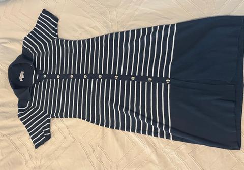 Nenette gestreiftes Kleid Size L