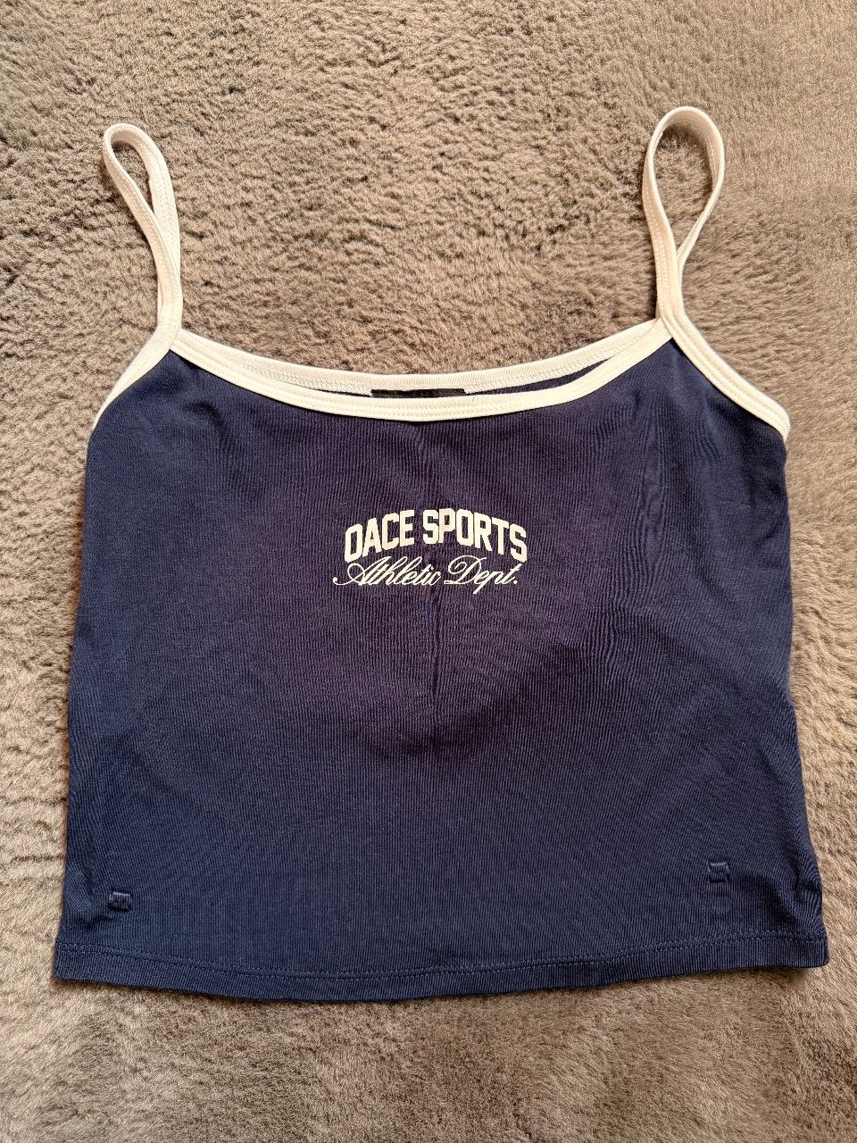OACE  OACE Sports Crop Top weiß/blau Gr. M Size M