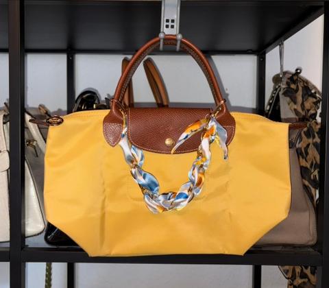 Longchamp Longchamp Le Pliage S Gelb Size S
