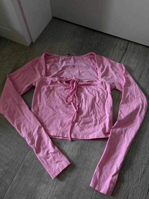 Stradivarius Rosa Stradivarius Oberteil Size XS