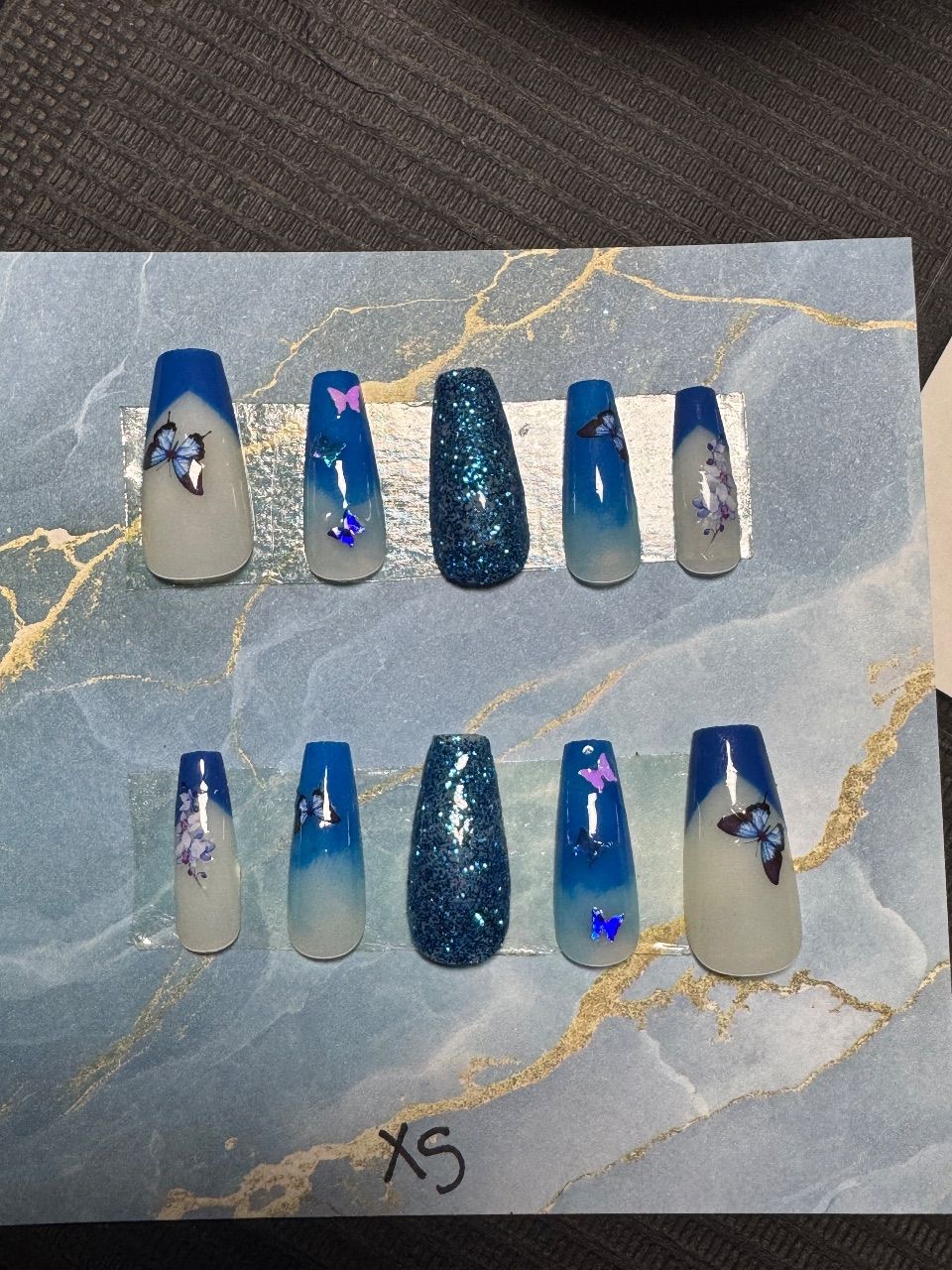 Ohne Marke Press on nails Size XS