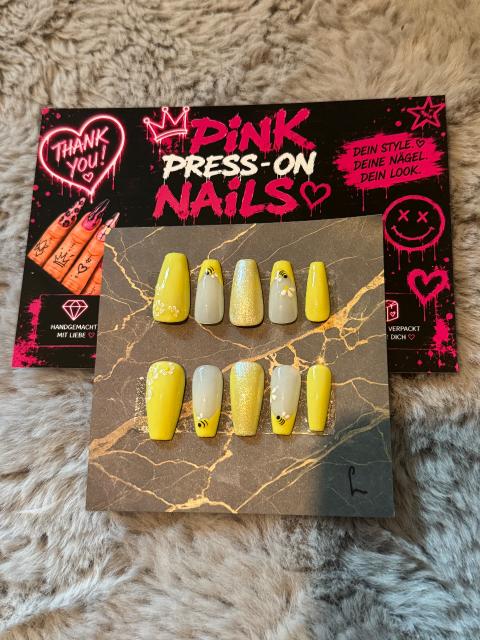 Ohne Marke Press-on nägel Size L