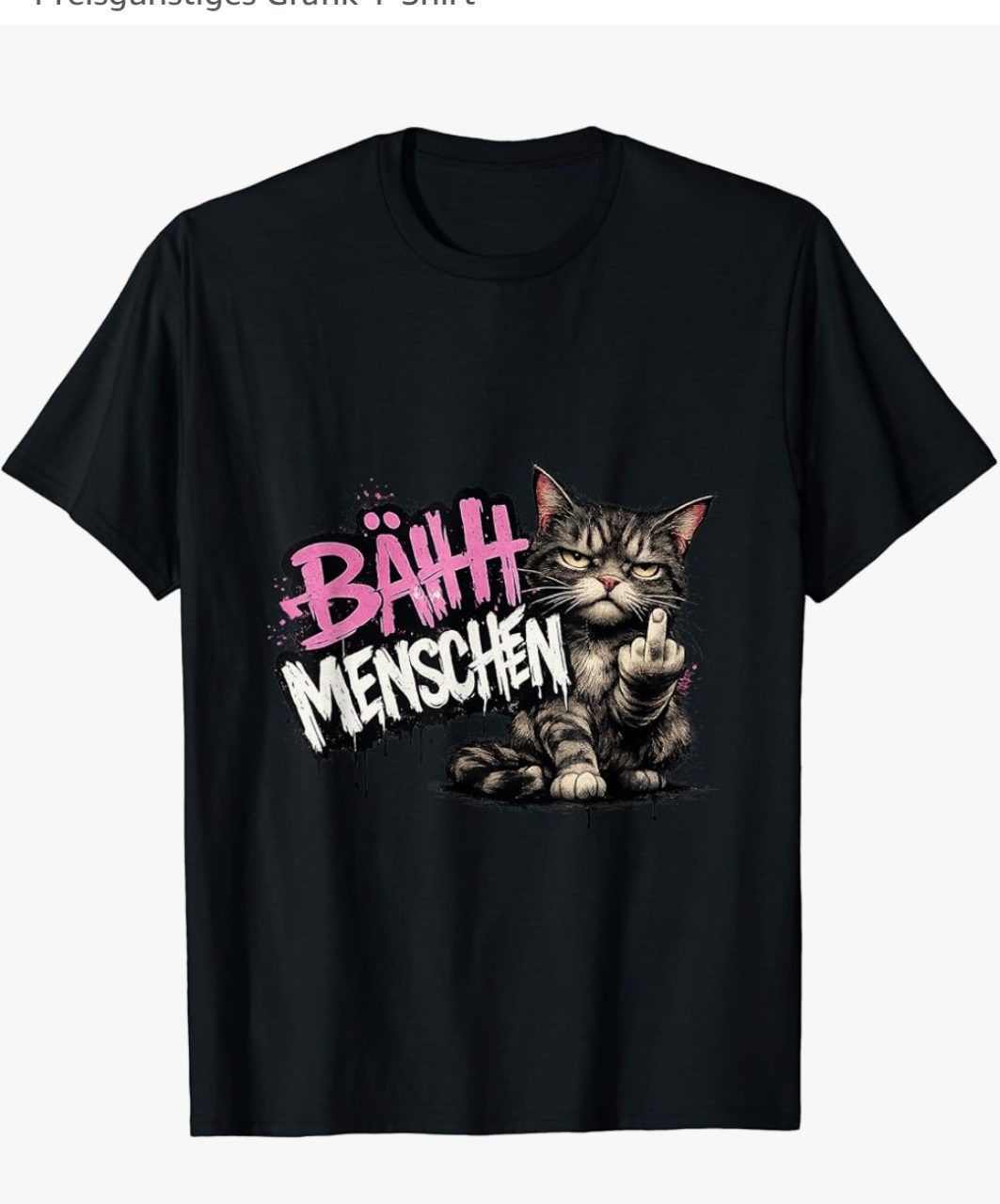 Amazon  T-Shirt Bähh Menschen  Size L