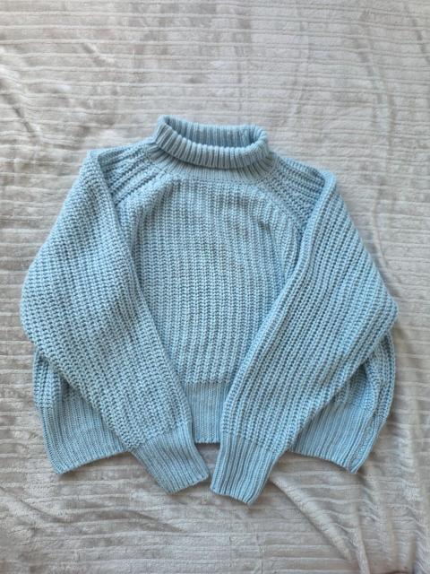 Pageone Strickpullover mit Rollkragen in Blau damen Size M
