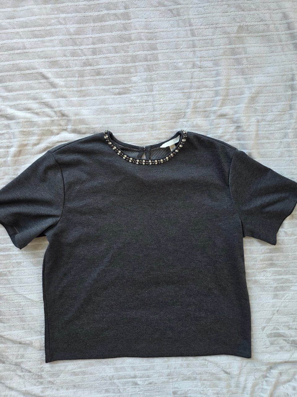 H&M H&M Damen Glitzer t-Shirt Size M