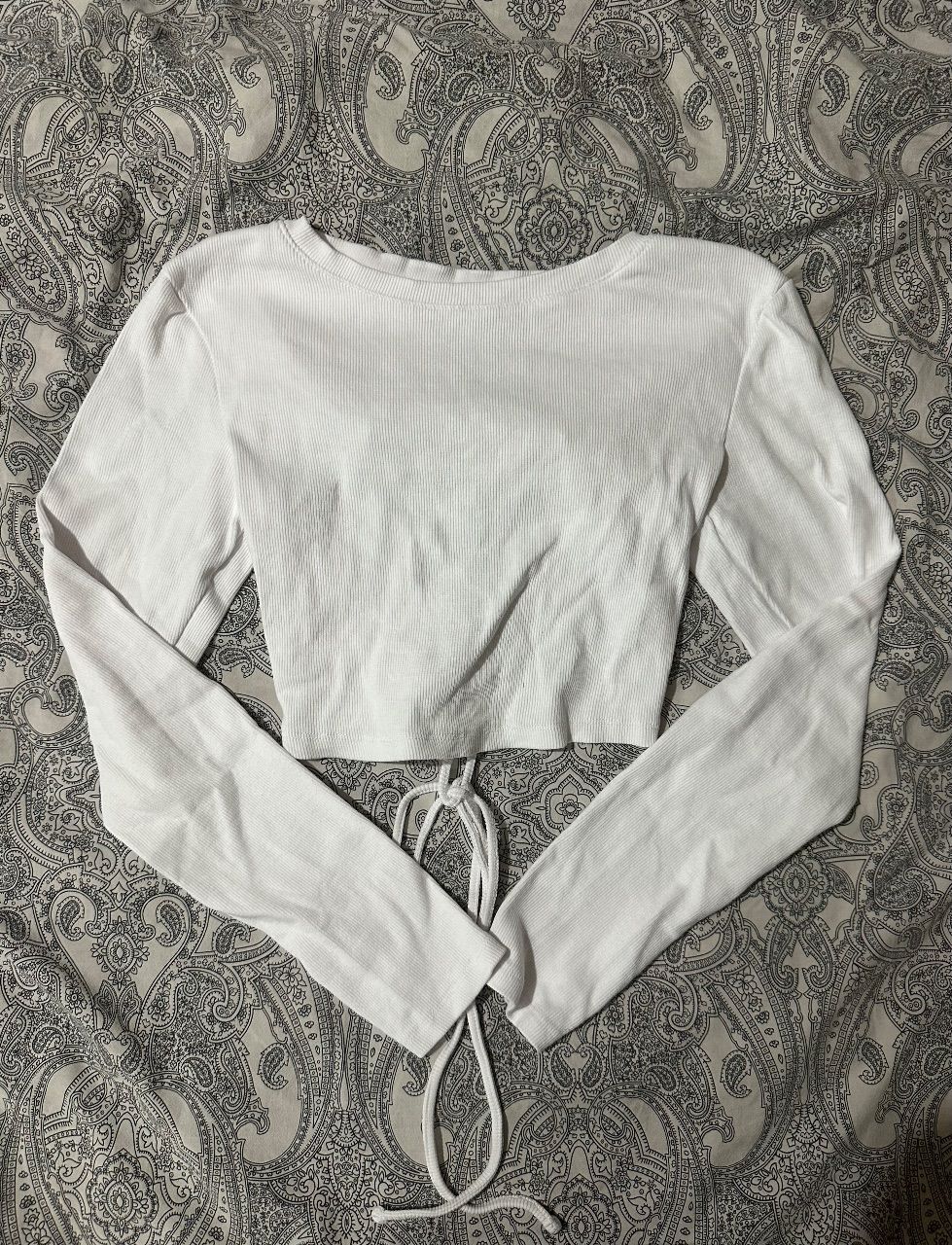 New Yorker Langarm Oberteil mit Schnüren  Size S