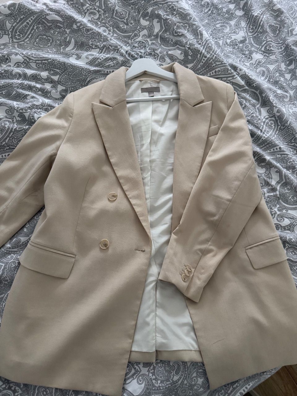 H&M Beiger Blazer  Size M