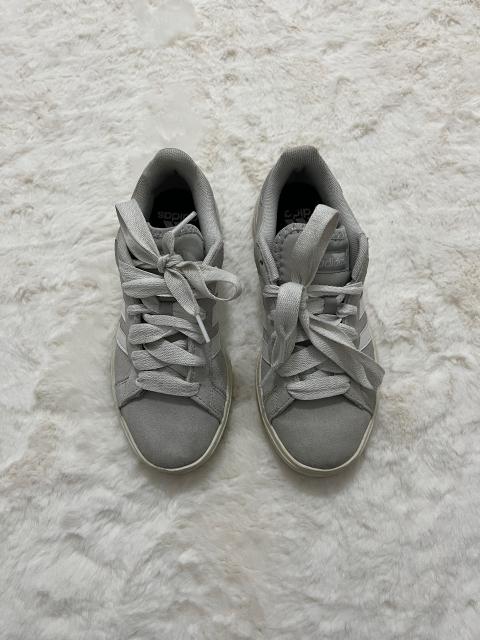 Adidas Adidas Sneaker Grau Weiß Wildlederoptik Herren Damen Gr. 36 Size 36