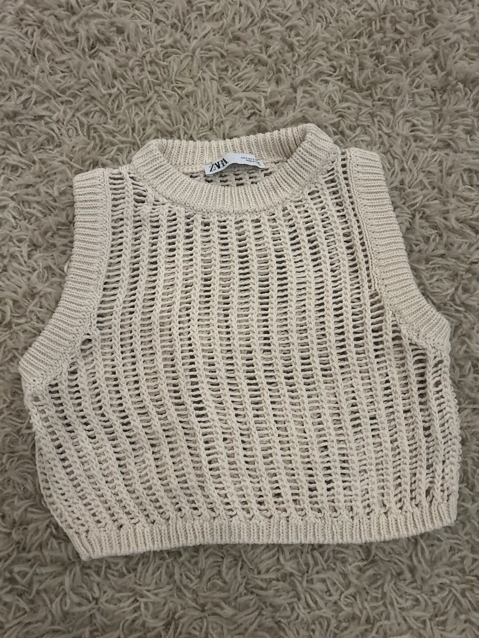 Zara Strickoberteil Size S