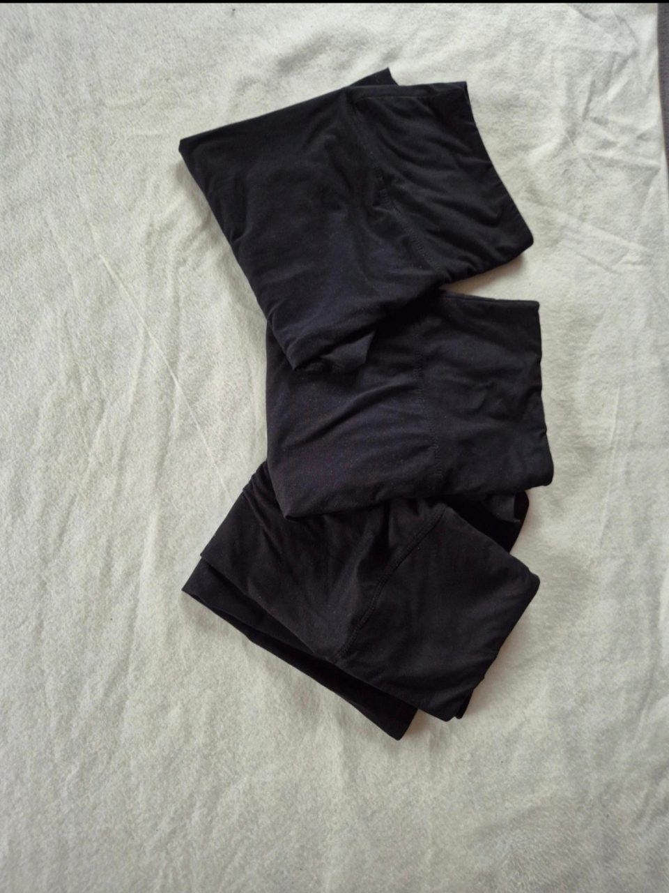 Ohne Marke 3x Schwarze Damen Shorts Gr. L ohne Taschen Size L