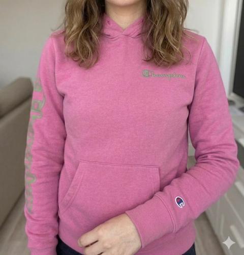 Champion Hoodie Pink Größe S
